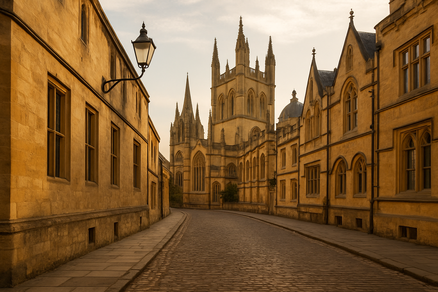 Oxford historic college architecture
